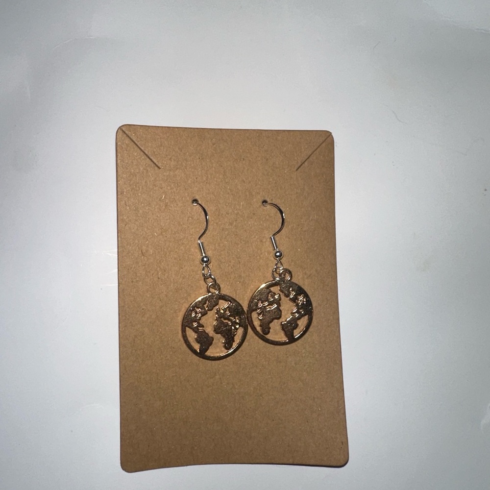 Random Drop Earring Pair Handmade - Picture 5 of 8